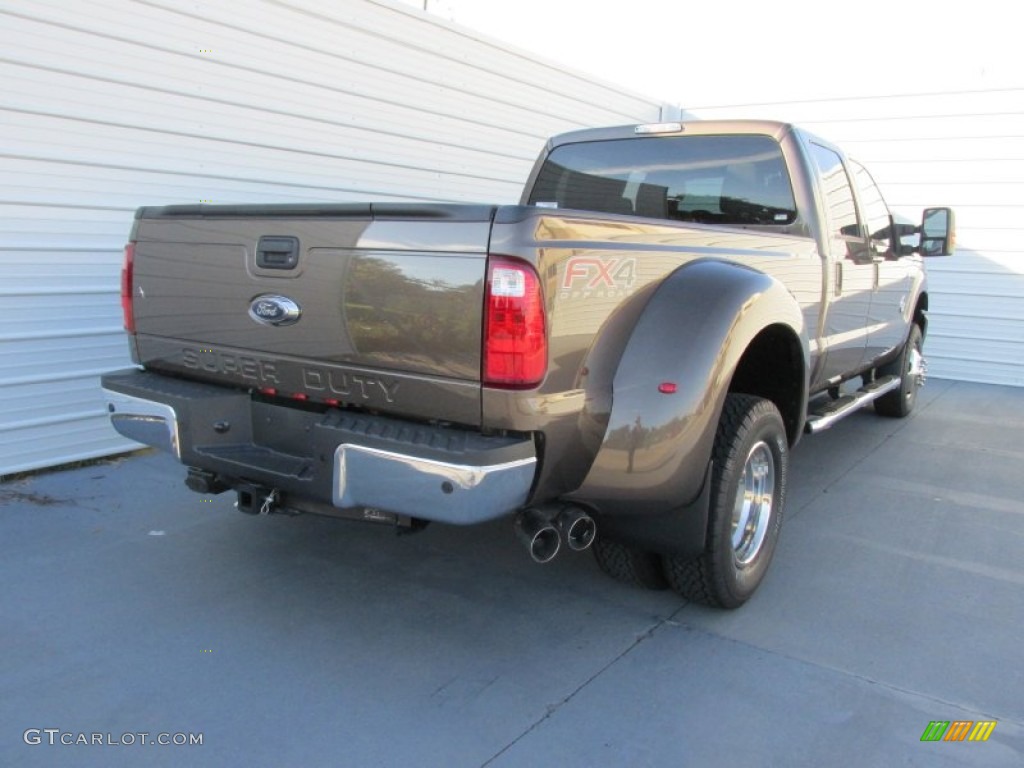 2016 F350 Super Duty XLT Crew Cab 4x4 DRW - Caribou Metallic / Steel photo #4