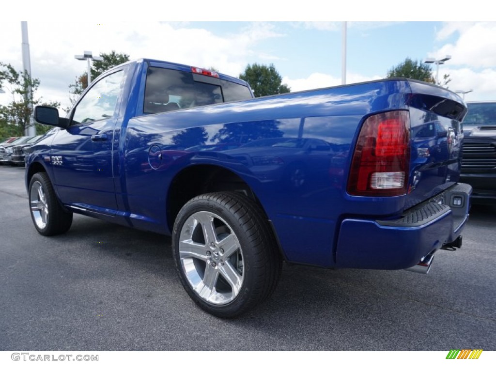 2016 1500 Sport Regular Cab - Blue Streak Pearl / Black photo #2