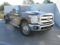 2016 Caribou Metallic Ford F350 Super Duty XLT Crew Cab 4x4 DRW  photo #2