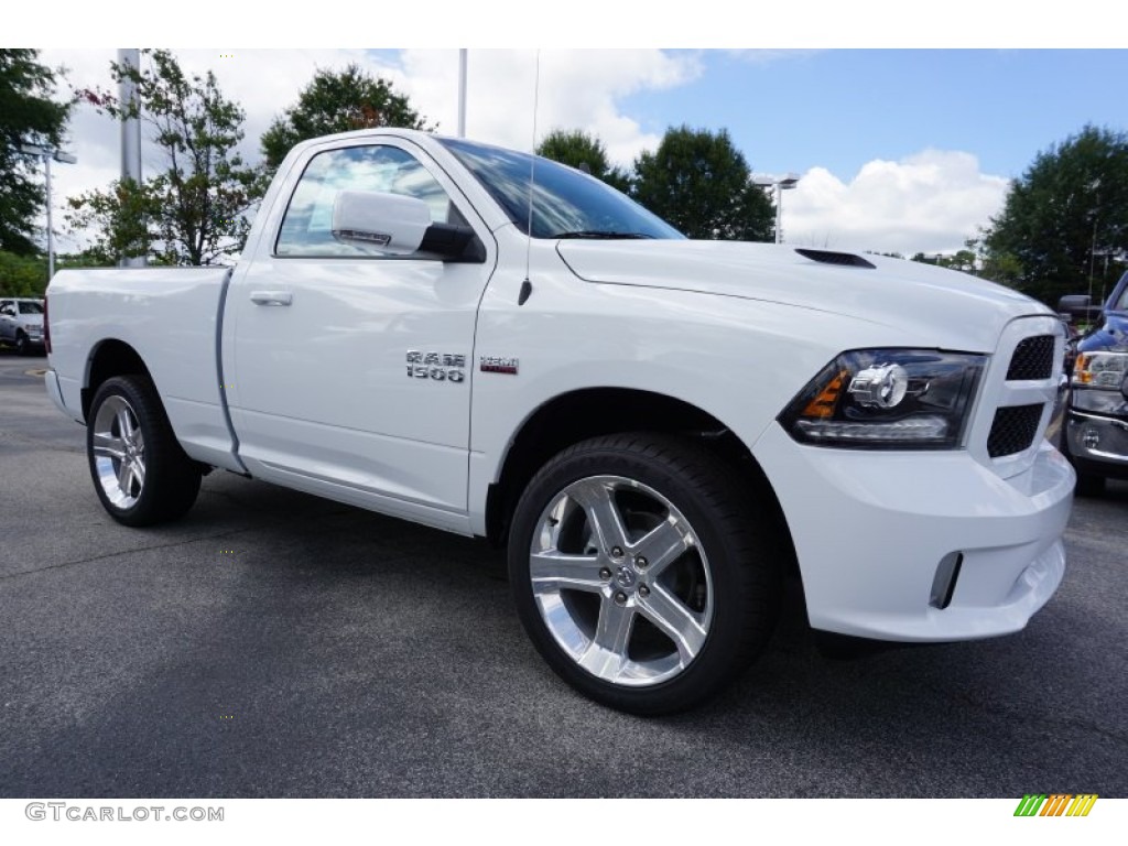Bright White 2016 Ram 1500 Sport Regular Cab Exterior Photo #107345584