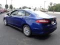 2016 Deep Impact Blue Metallic Ford Fusion S  photo #5