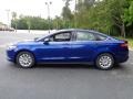 2016 Deep Impact Blue Metallic Ford Fusion S  photo #6