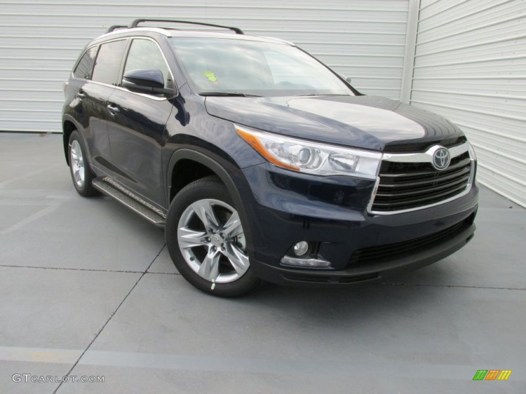 Nautical Blue Metallic 2015 Toyota Highlander Limited Exterior Photo #107347114