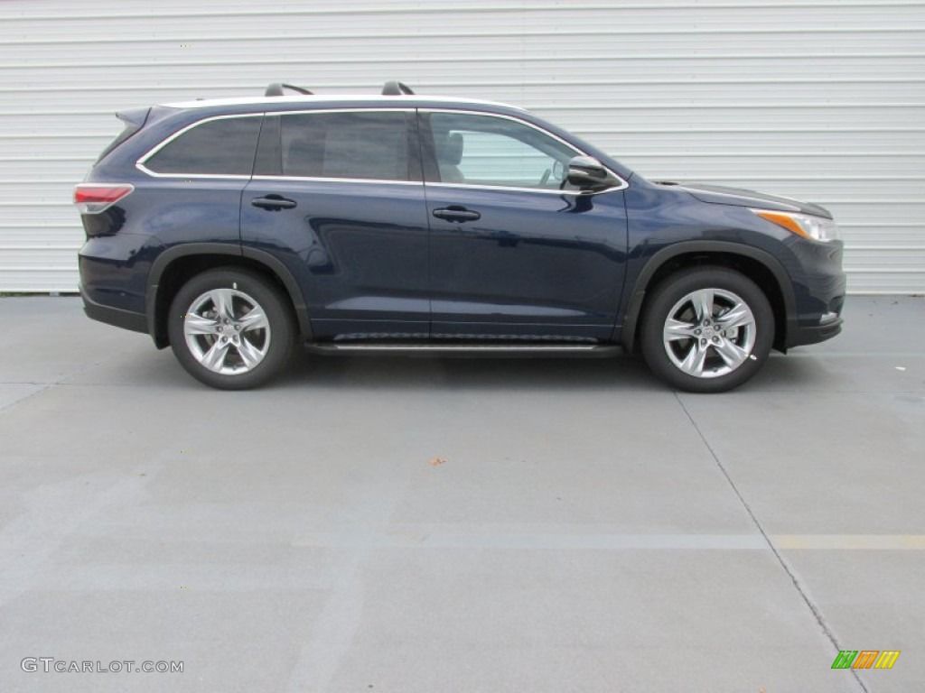 Nautical Blue Metallic 2015 Toyota Highlander Limited Exterior Photo #107347180