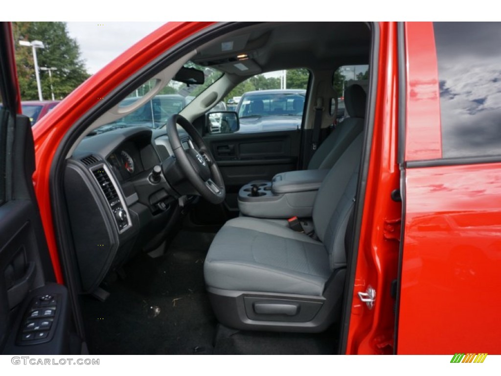 2015 1500 Express Crew Cab - Flame Red / Black/Diesel Gray photo #5