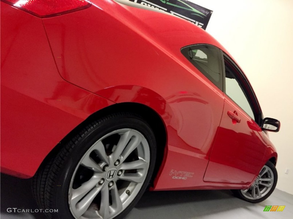 2008 Civic Si Coupe - Rallye Red / Black photo #30