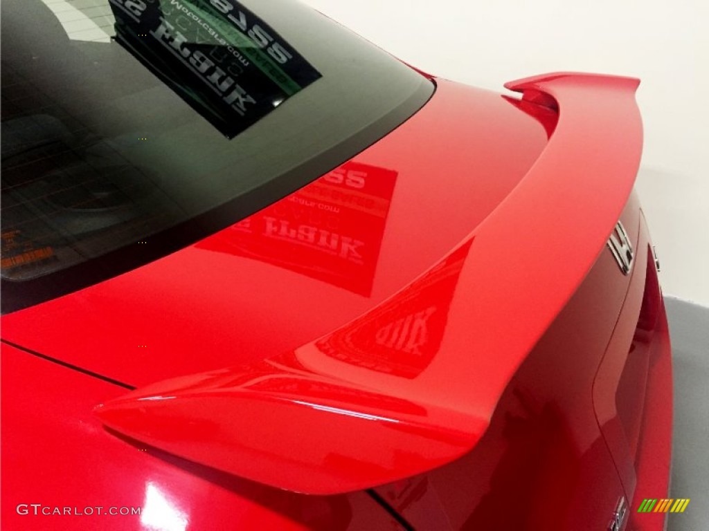 2008 Civic Si Coupe - Rallye Red / Black photo #36
