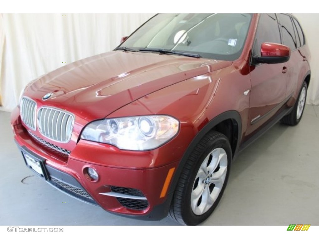 Vermillion Red Metallic 2012 BMW X5 xDrive35d Exterior Photo #107349349