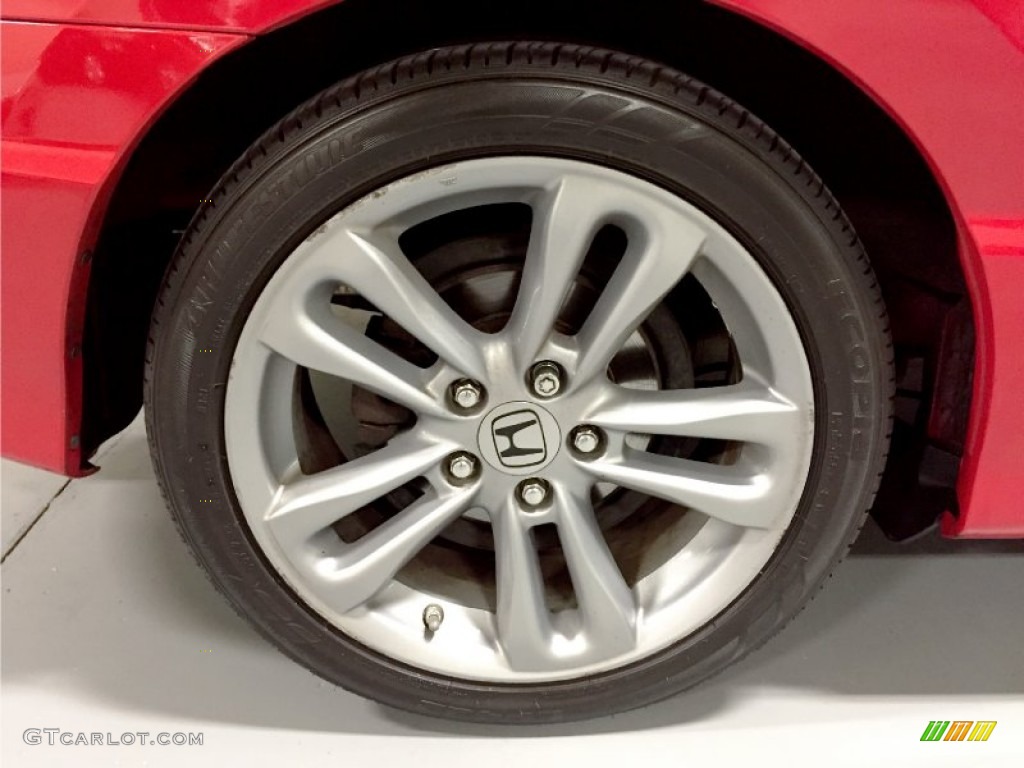 2008 Civic Si Coupe - Rallye Red / Black photo #51
