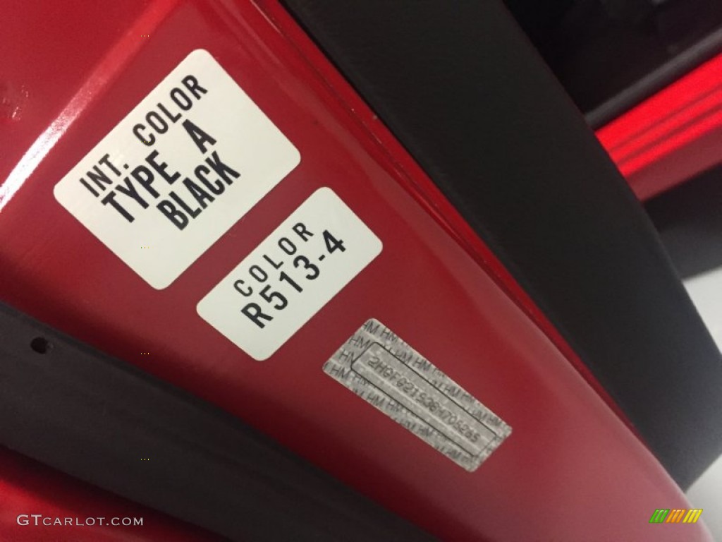 2008 Civic Si Coupe - Rallye Red / Black photo #56
