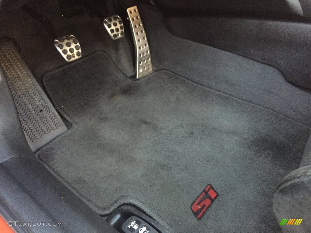 2008 Civic Si Coupe - Rallye Red / Black photo #64