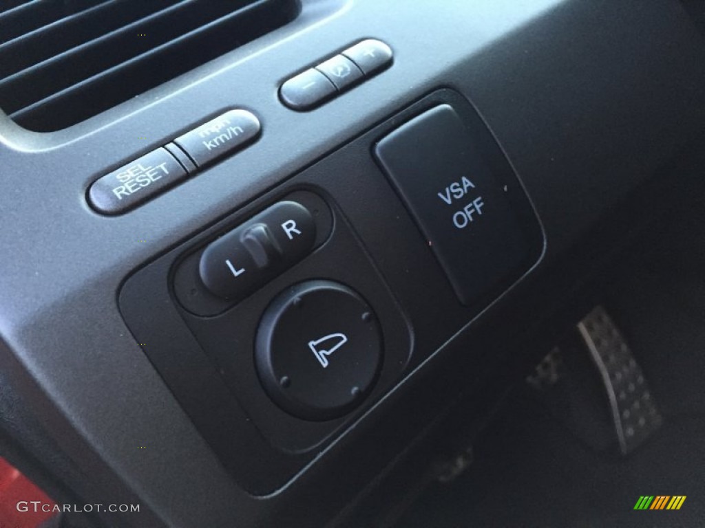 2008 Civic Si Coupe - Rallye Red / Black photo #68