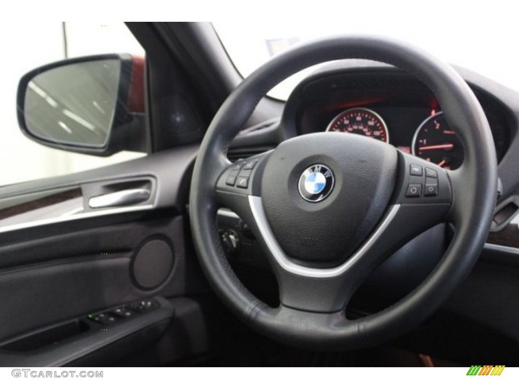 2012 X5 xDrive35d - Vermillion Red Metallic / Black photo #35