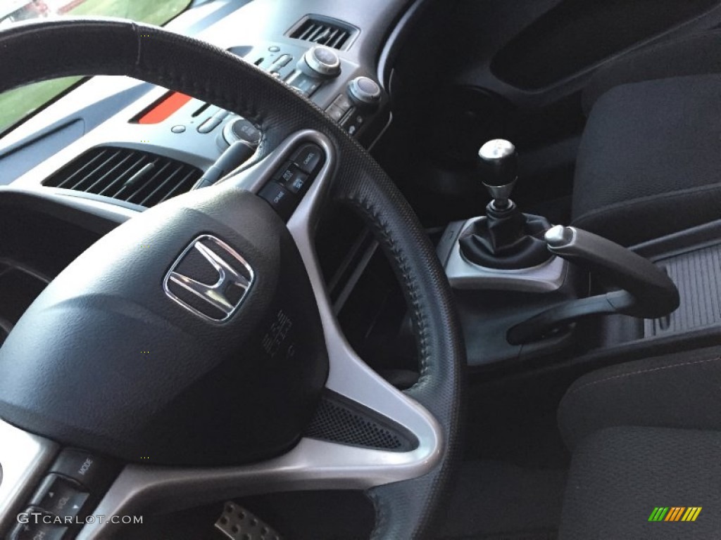 2008 Civic Si Coupe - Rallye Red / Black photo #77