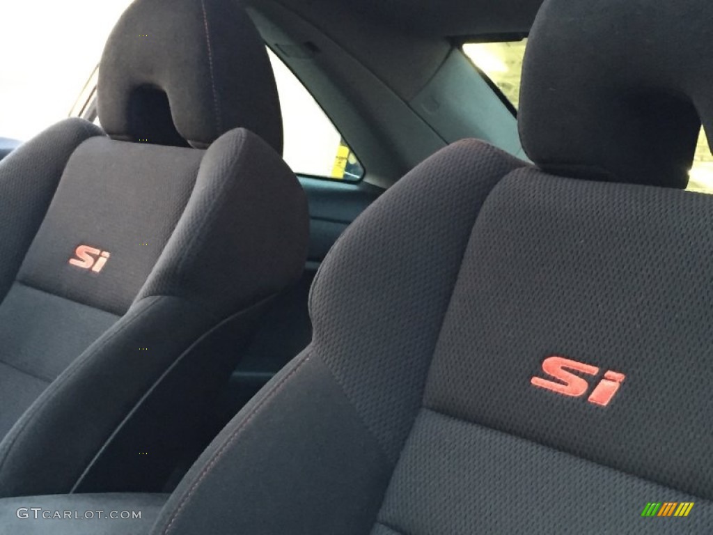 2008 Civic Si Coupe - Rallye Red / Black photo #80