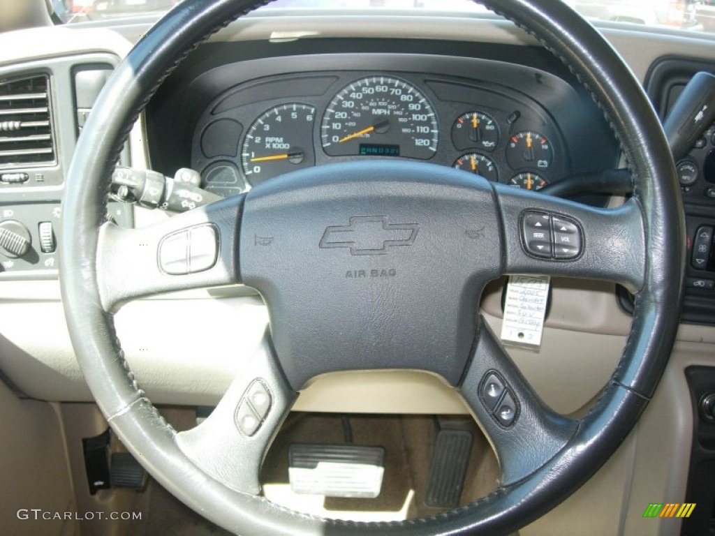 2005 Suburban 1500 LT 4x4 - Dark Gray Metallic / Tan/Neutral photo #21