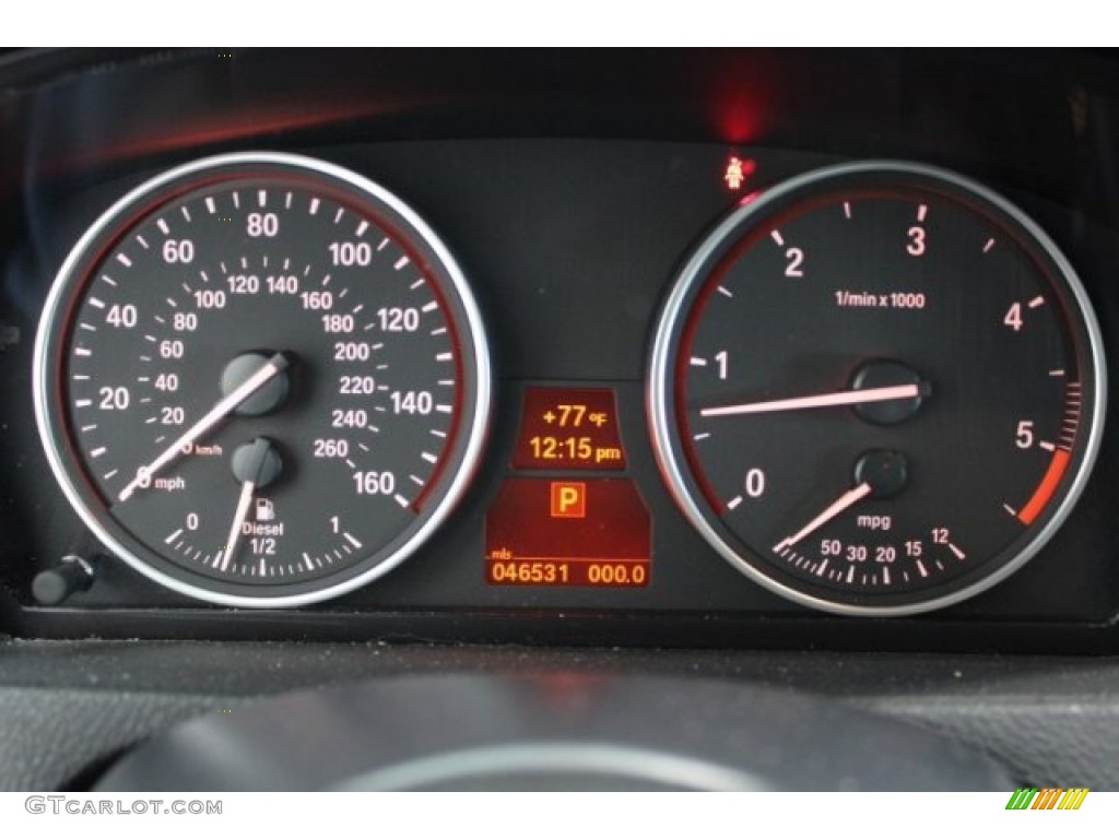 2012 X5 xDrive35d - Vermillion Red Metallic / Black photo #47