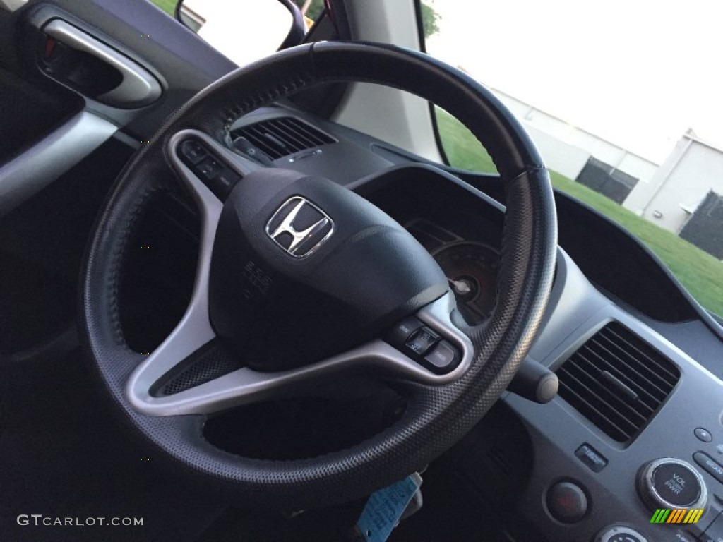 2008 Civic Si Coupe - Rallye Red / Black photo #89