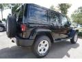 2015 Black Jeep Wrangler Unlimited Sahara 4x4  photo #3