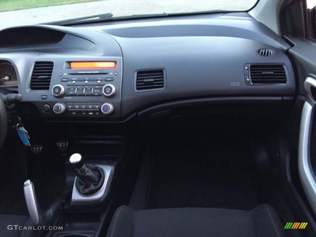 2008 Civic Si Coupe - Rallye Red / Black photo #94