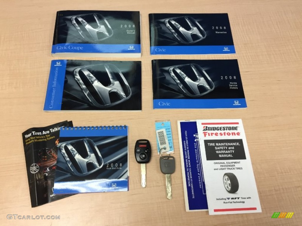 2008 Honda Civic Si Coupe Books/Manuals Photos