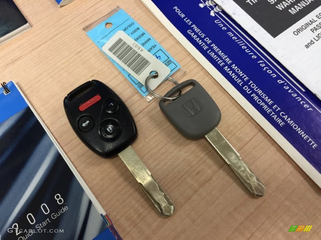 2008 Honda Civic Si Coupe Keys Photos