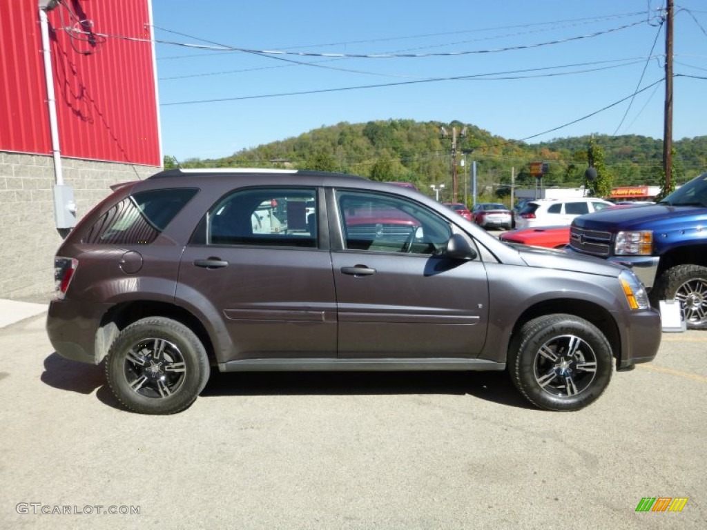 2007 Equinox LS AWD - Granite Gray Metallic / Dark Gray photo #8