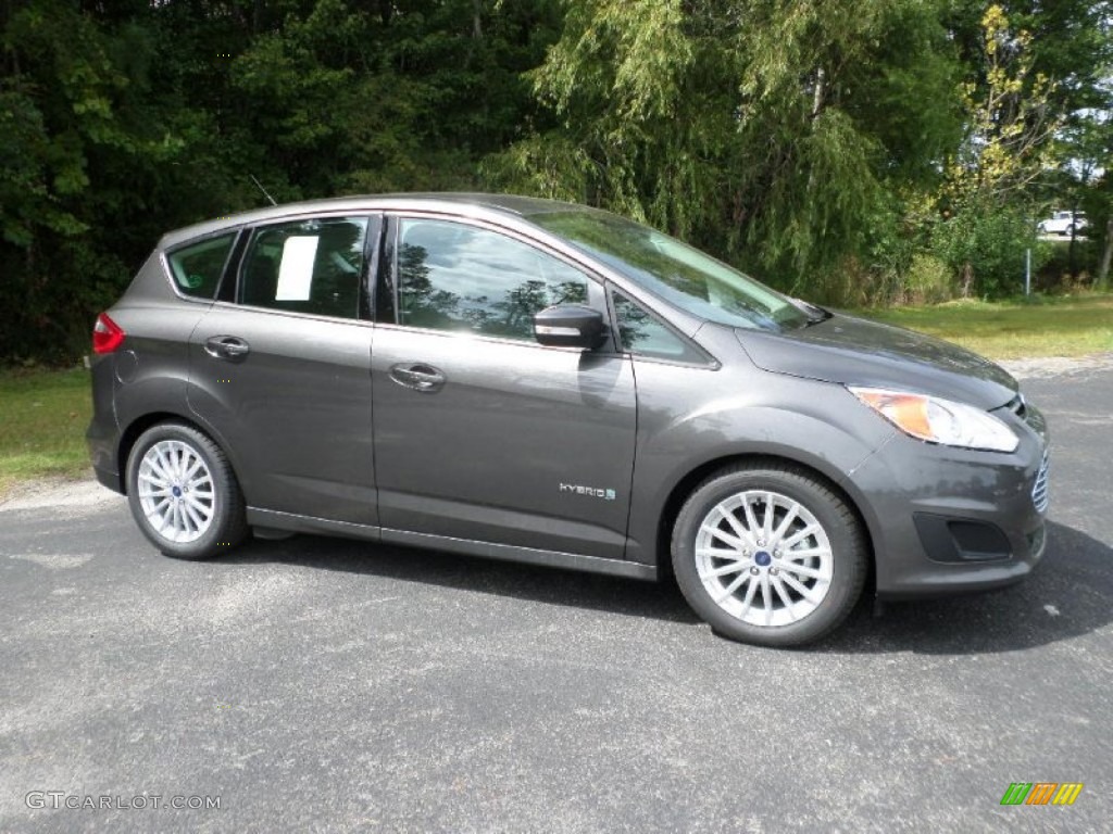 Magnetic Metallic 2015 Ford C-Max Hybrid SE Exterior Photo #107355001