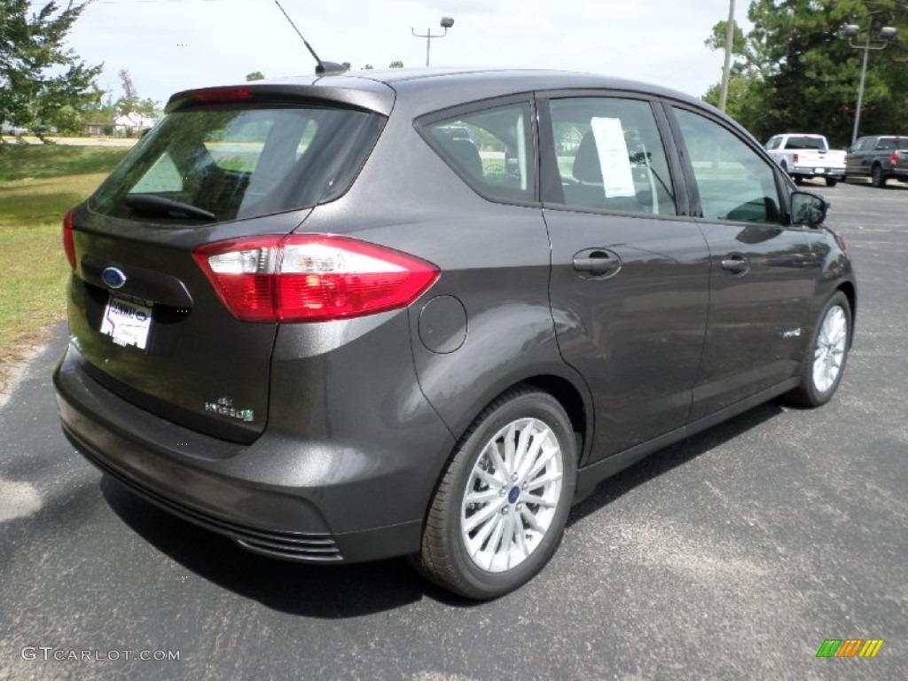2015 C-Max Hybrid SE - Magnetic Metallic / Charcoal Black photo #3