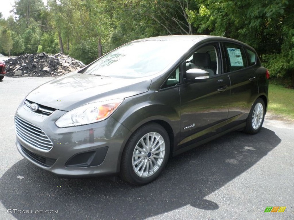 2015 C-Max Hybrid SE - Magnetic Metallic / Charcoal Black photo #10