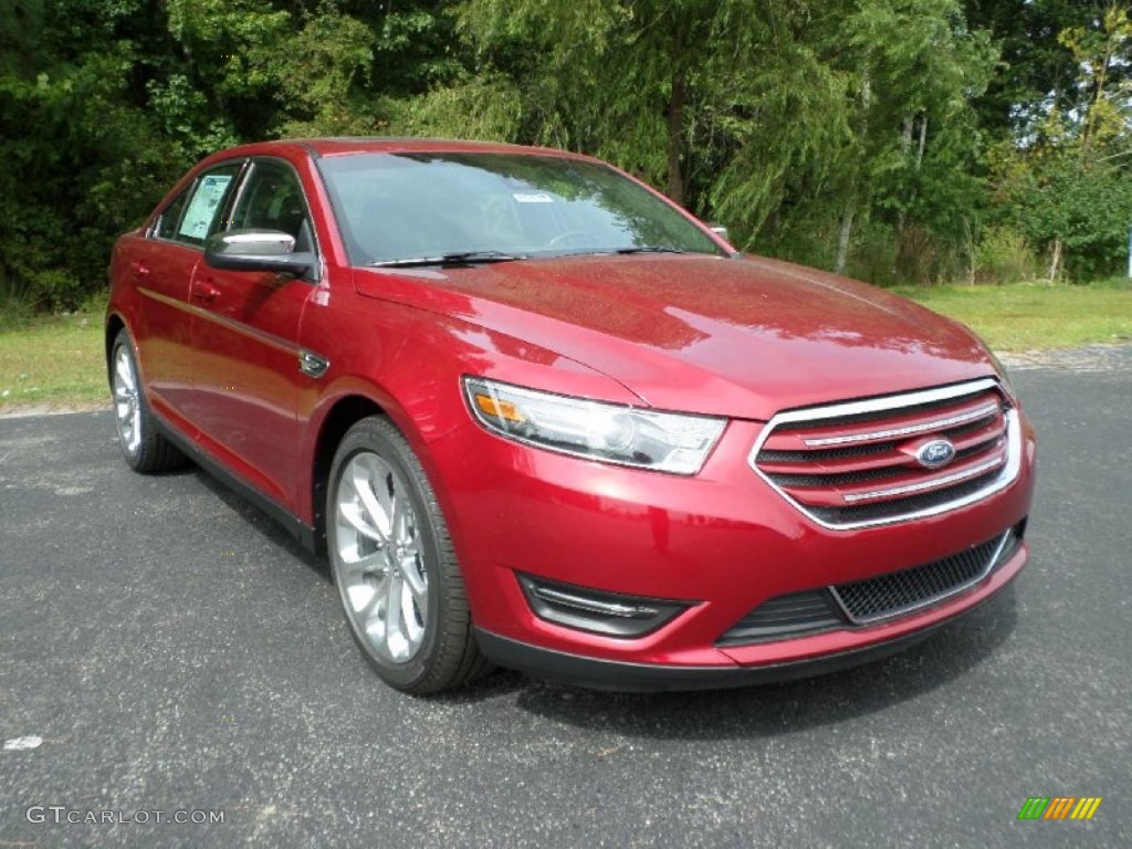 Ruby Red Metallic 2015 Ford Taurus Limited Exterior Photo #107355656