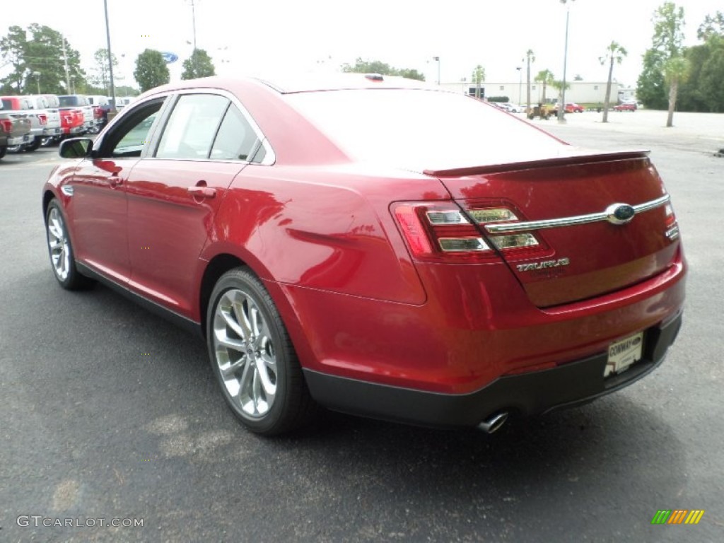 2015 Taurus Limited - Ruby Red Metallic / Charcoal Black photo #8