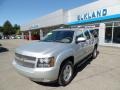 2013 Silver Ice Metallic Chevrolet Suburban LT 4x4  photo #1