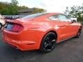 2016 Competition Orange Ford Mustang EcoBoost Coupe  photo #2