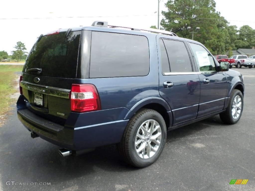 2016 Expedition Limited - Blue Jeans Metallic / Dune photo #3