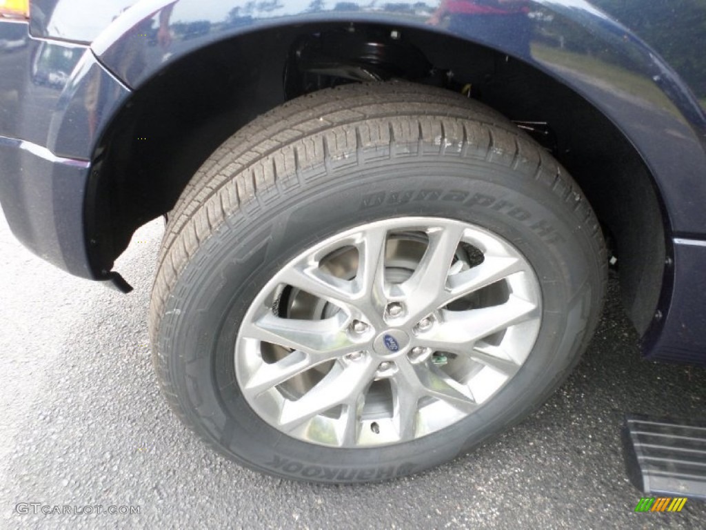 2016 Expedition Limited - Blue Jeans Metallic / Dune photo #14