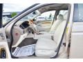 2001 Jaguar S-Type Ivory Interior Front Seat Photo