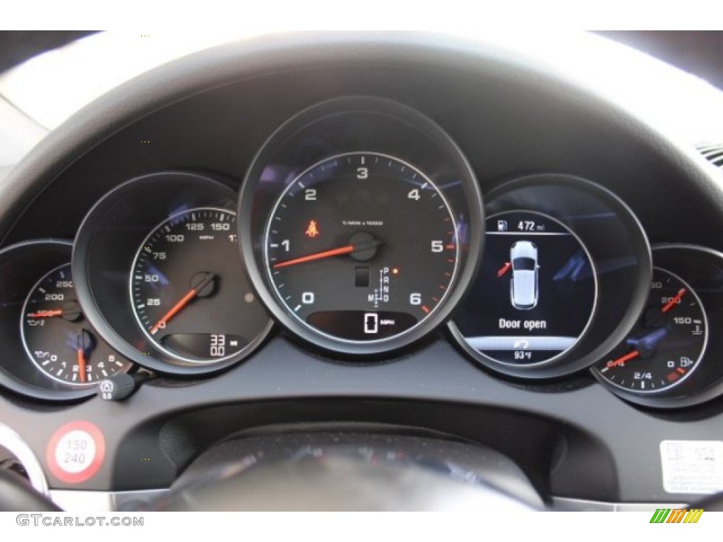 2016 Porsche Cayenne Diesel Gauges Photo #107358778
