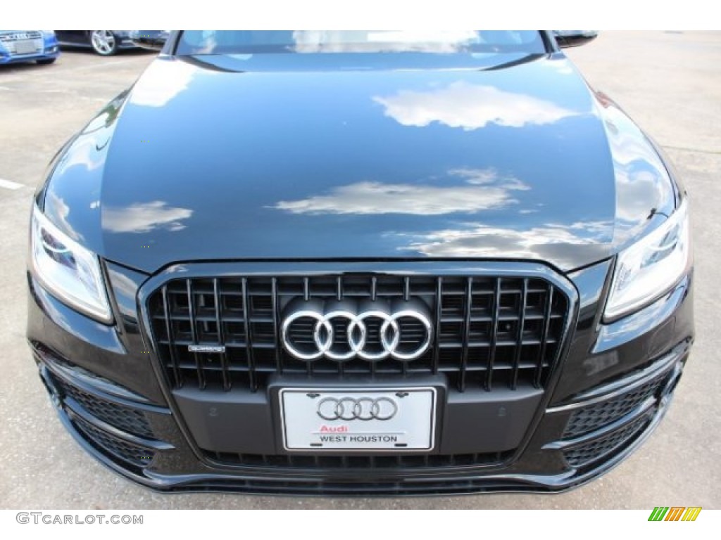 2016 Q5 3.0 TFSI Premium Plus quattro - Mythos Black Metallic / Chestnut Brown photo #2