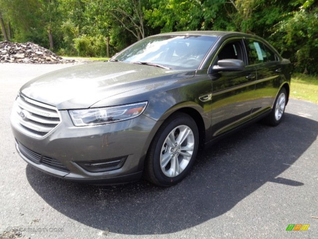2015 Taurus SEL - Magnetic Metallic / Charcoal Black photo #9