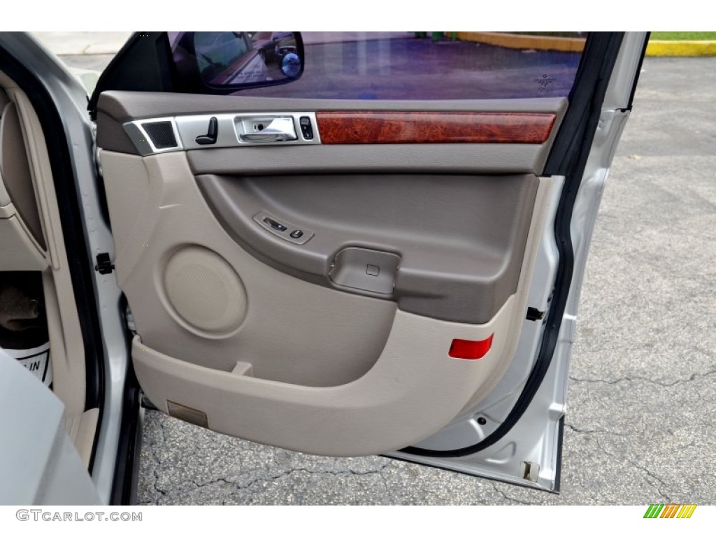 2006 Pacifica Touring - Bright Silver Metallic / Light Taupe/Dark Slate Gray photo #11