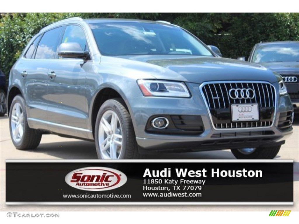 2016 Q5 2.0 TFSI Premium Plus quattro - Monsoon Gray Metallic / Black photo #1