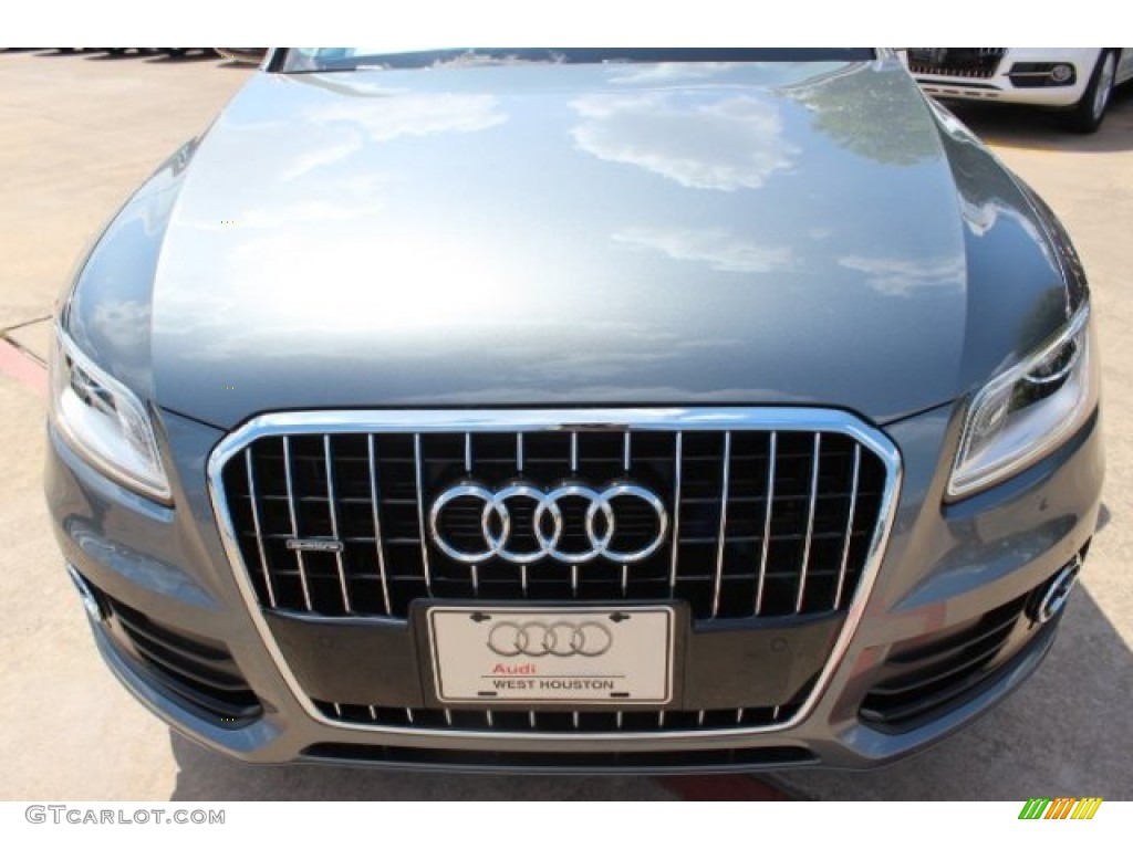2016 Q5 2.0 TFSI Premium Plus quattro - Monsoon Gray Metallic / Black photo #2