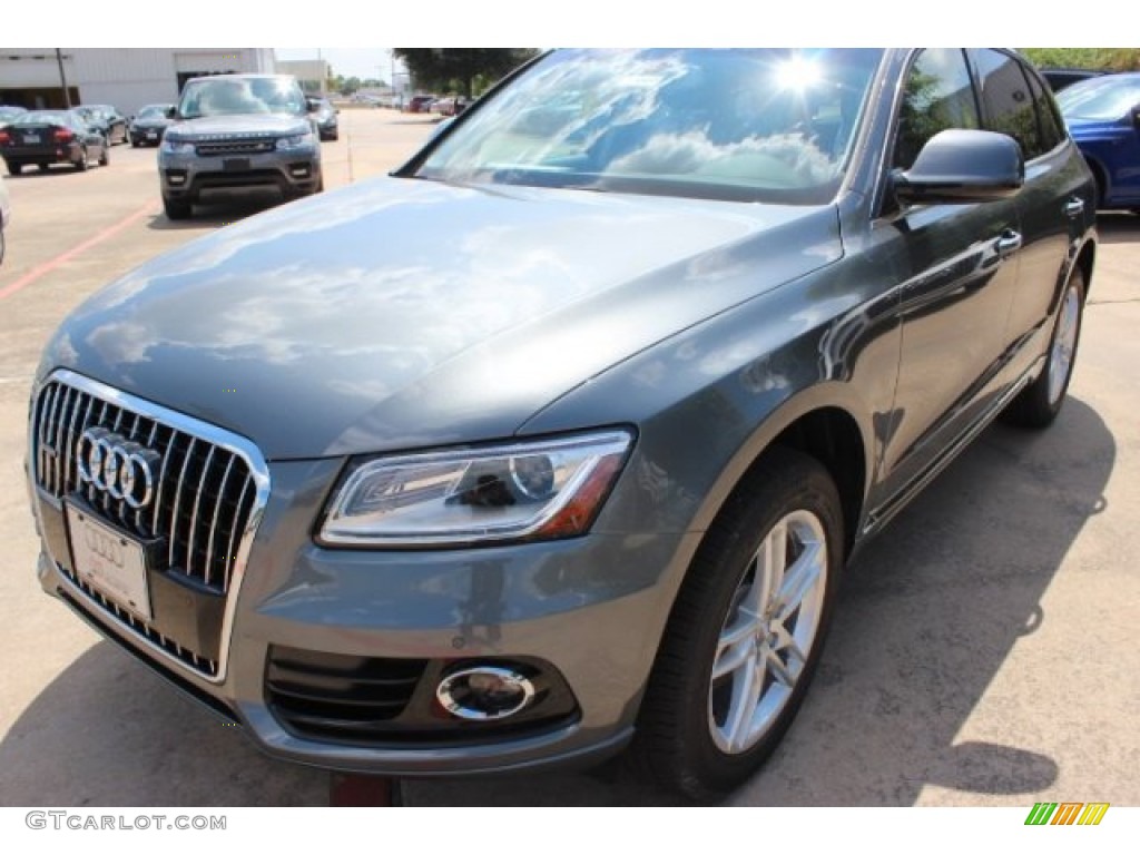 2016 Q5 2.0 TFSI Premium Plus quattro - Monsoon Gray Metallic / Black photo #3