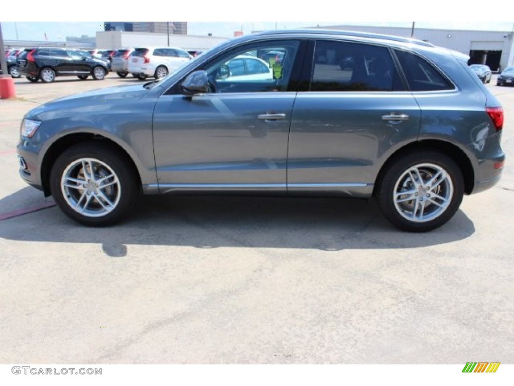 2016 Q5 2.0 TFSI Premium Plus quattro - Monsoon Gray Metallic / Black photo #5