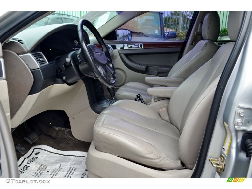 2006 Pacifica Touring - Bright Silver Metallic / Light Taupe/Dark Slate Gray photo #34