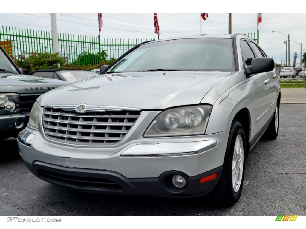 2006 Pacifica Touring - Bright Silver Metallic / Light Taupe/Dark Slate Gray photo #52