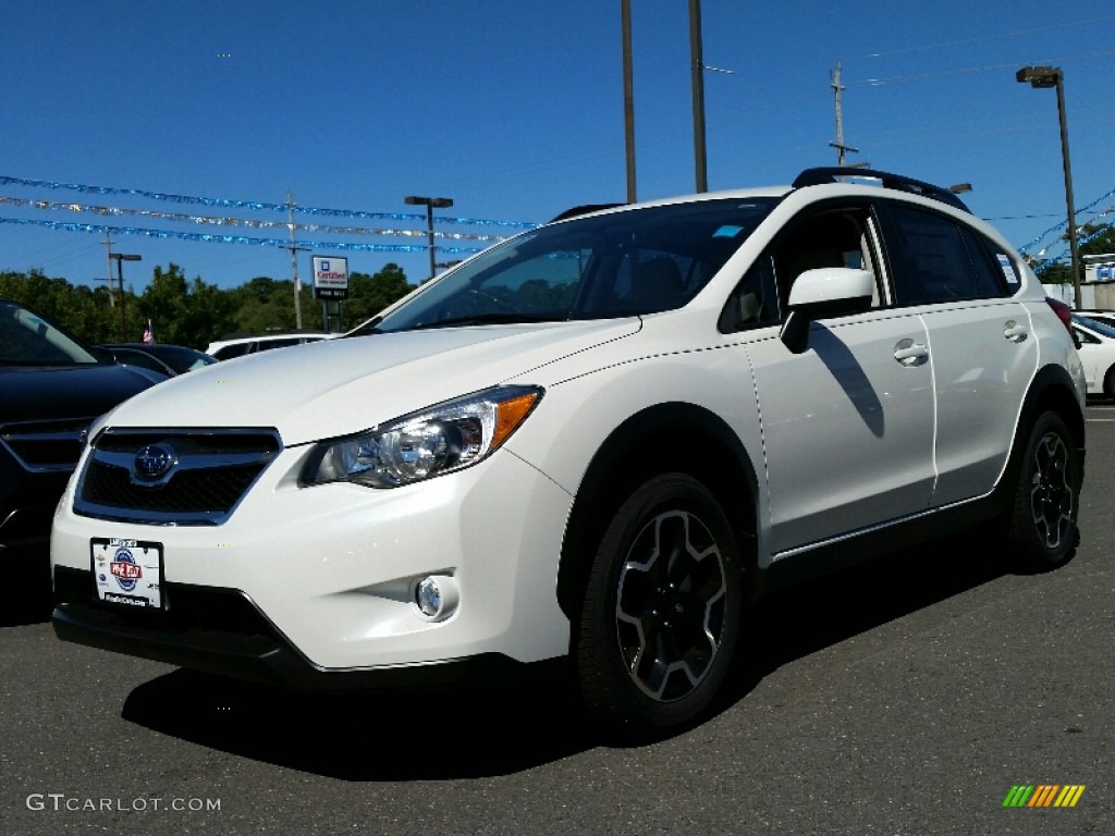 2015 XV Crosstrek 2.0i Premium - Crystal White Pearl / Ivory photo #1