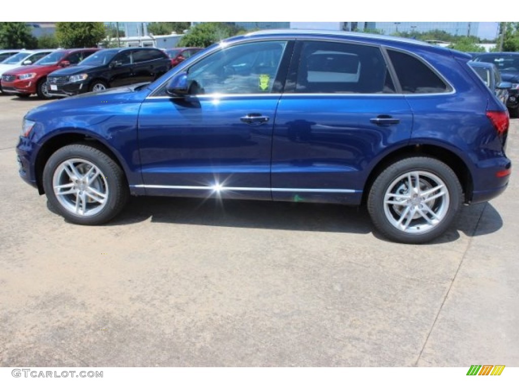 2016 Q5 2.0 TFSI Premium Plus quattro - Scuba Blue Metallic / Chestnut Brown photo #5