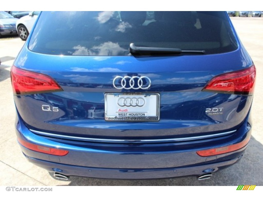 2016 Q5 2.0 TFSI Premium Plus quattro - Scuba Blue Metallic / Chestnut Brown photo #7